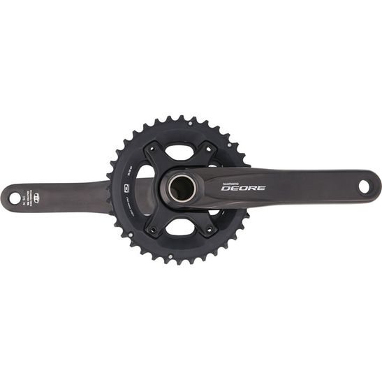 Pedivela shimano deore 2x10 vel. m6000 38x28d 175mm na via expressa bike Pedivela Deore Dupla Shimano M 6000 36-26 com Desconto - kfbikes