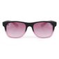 oculos-hupi-brile-rosa-com-preto-visto-de-frente-com-lentes-espelhadas