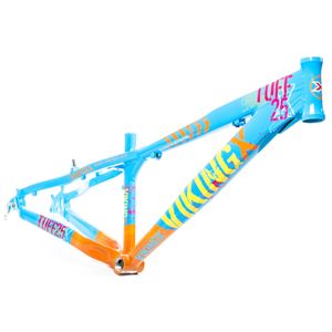 quadro-aro-26-vikingx-tuff-25-freeride-dj-dirt-jump-azul-e-laranja-em-aluminio