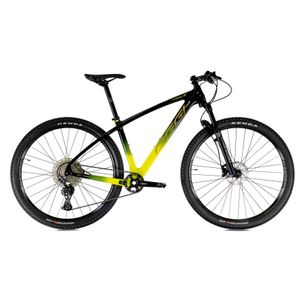 bicicleta-oggi-agile-sport-deore-m6100-12v-preto-com-amarelo-manitou-mtb-mountain-bike-carbono-carbon