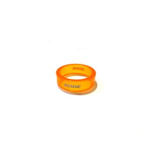 anel-para-caixa-de-direcao-espacador-marca-kode-laranja-e-transparente-em-acrilico-com-10mm