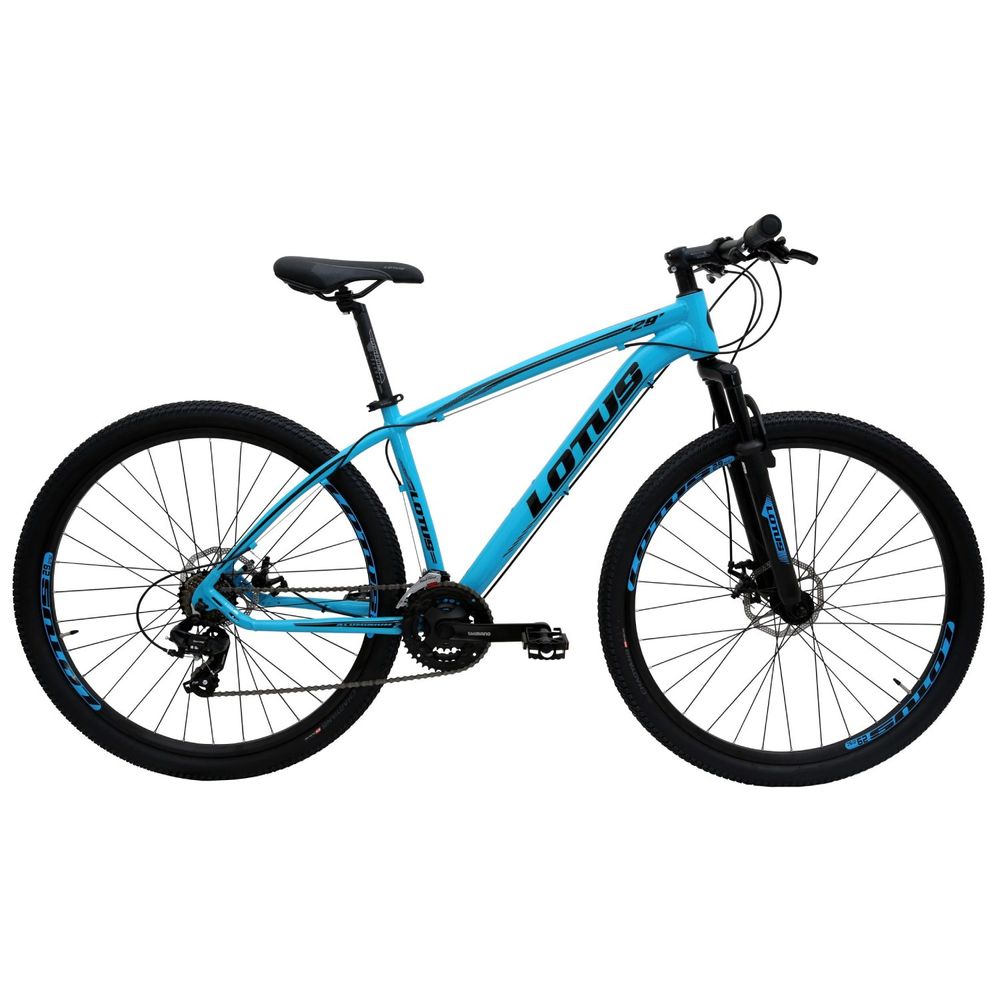 Bicicleta azul neon Clearance