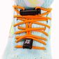 cadarco-elastico-hupi-laces-laranja-solido-liso-para-tenis-de-corrida-confortavel-de-qualidade-com-regulador-e-ponteiras-acabamentos