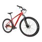 bicicleta-mtb-aro-29-barata-em-aluminio-de-qualidade-ox-glide-cor-vermelho-com-detalhes-verdes-com-suspensao-dianteira