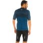 camisa-free-force-de-ciclismo-azul-com-preto-e-laranja-de-alta-performance-mtb-speed-road-gola-baixa-ziper-inteligente
