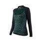camisa-ciclismo-feminina-manga-longa-freeforce-preto-verde-flaw-comfort-bolsos-traseiros