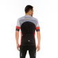 camiseta-jersey-ciclismo-freeforce-preta-cinza-vermelho-confortavel