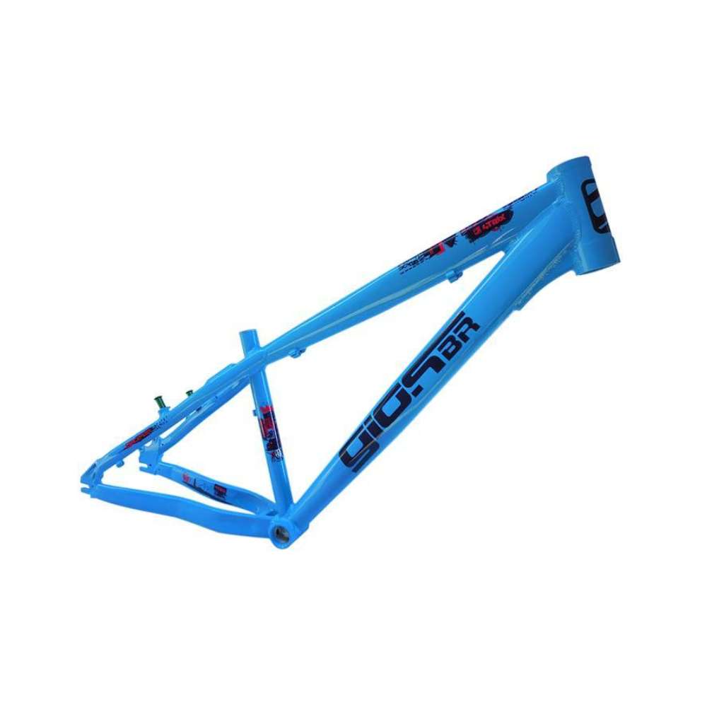 Bicicleta aro 29 da grau azul claro