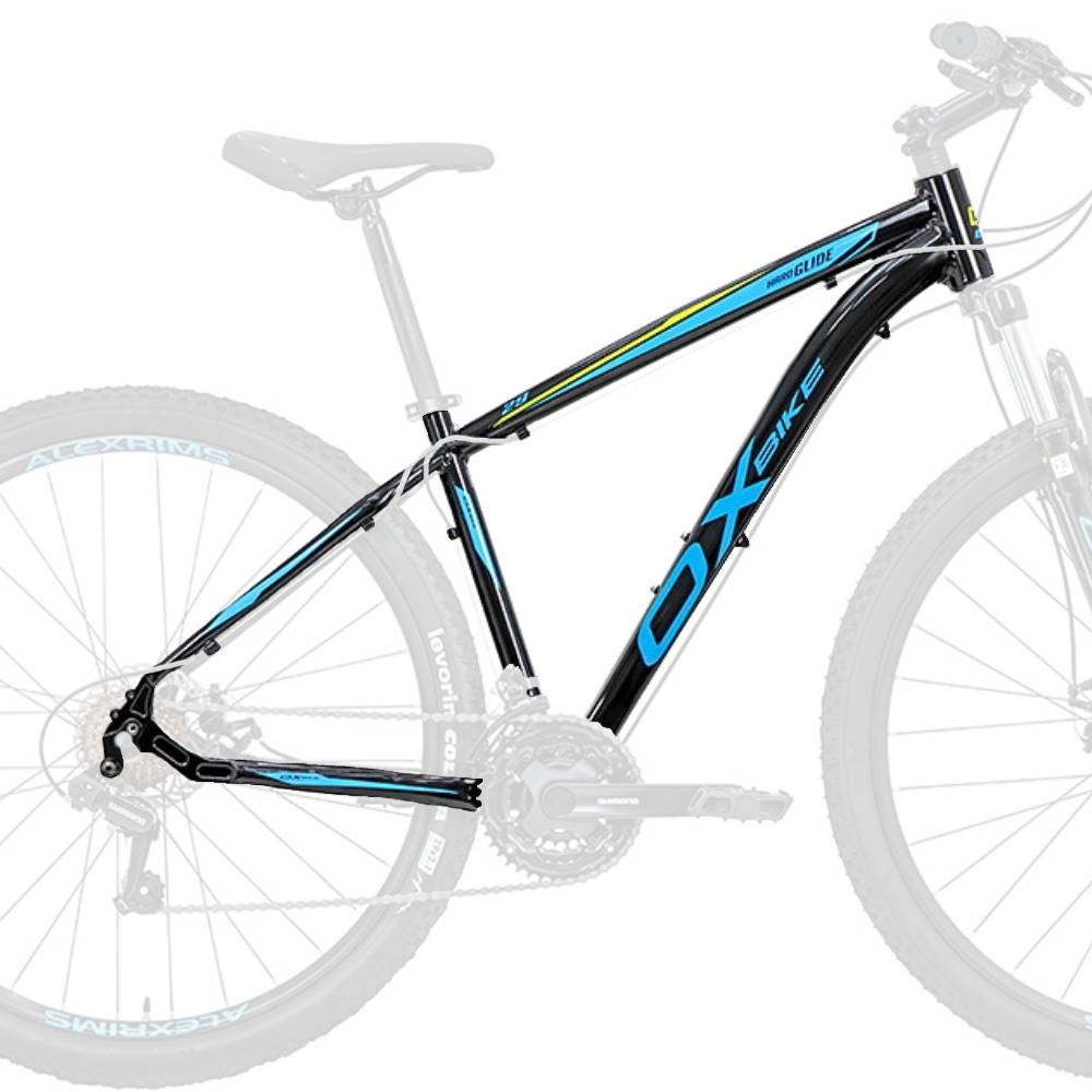 Quadro MTB 29 OX Hard Glide (19) Pto/Azul - kfbikes