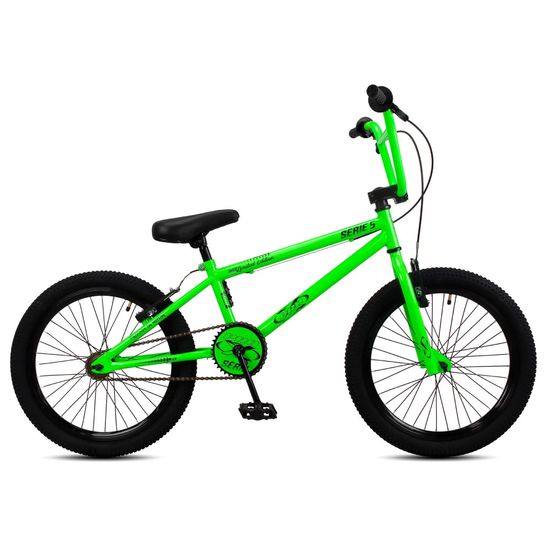 Bicicleta BMX Cross Prox Série 5 Série Limitada Verde Neon